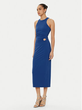 Patrizia Pepe Patrizia Pepe Rochie cocktail 8A1427/J129-CA37 Albastru Regular Fit