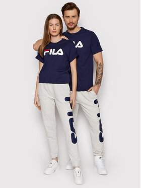 Fila Fila T-Shirt Unisex Bellano FAU0067 Tmavomodrá Regular Fit