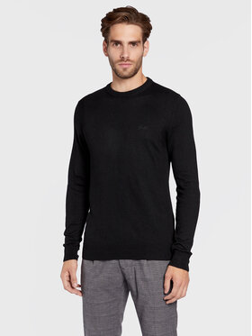 Guess Guess Пуловер Patton M2BR04 Z3142 Черен Regular Fit