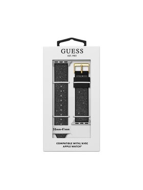 Guess Guess Vymeniteľný remienok na smart hodinky CS2004S1 Čierna