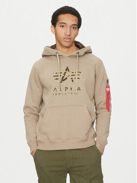 Alpha Industries Світшот Camo Tpu 146337 Бежевий Regular Fit