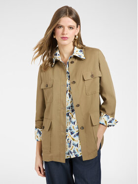 Elena Mirò Elena Mirò Giacca di transizione R003P000127N022 Marrone Regular Fit