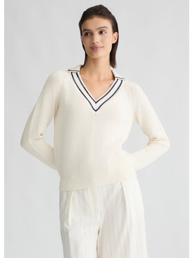 Liu Jo Liu Jo Maglione CA5112MS016M9090 Bianco Regular Fit