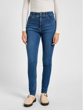 Lee Lee Jeansy ULC SKINNY Niebieski Skinny Fit