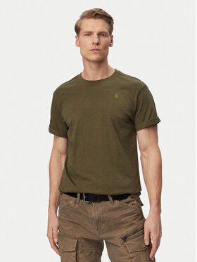 G-Star Raw G-Star Raw T-Shirt Lash Back D26043-C372 Zielony Relaxed Fit