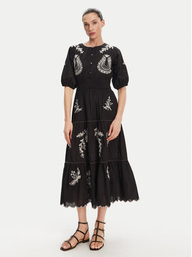 Pepe Jeans Pepe Jeans Rochie de zi Destiny PL953743 Negru Regular Fit