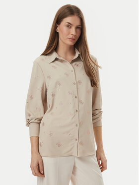 Guess Guess Srajca W5BH80 W2982 Bež Regular Fit