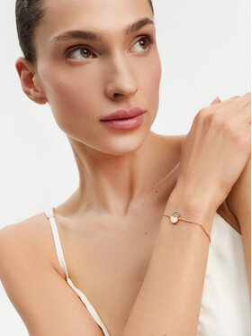 Guess Guess Bransoletka Lovely Guess JUBB03 036JW Żółte złocenie