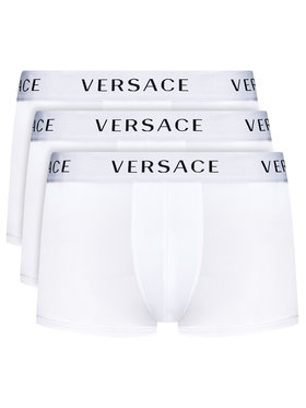 Versace Versace Set 3 perechi de boxeri Parigamba AU04320 Alb