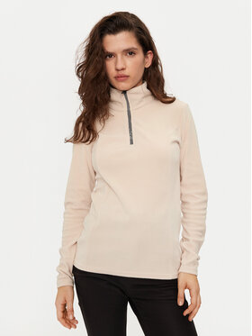 Brunotti Brunotti Fleecová mikina Misma 2422240171 Béžová Regular Fit