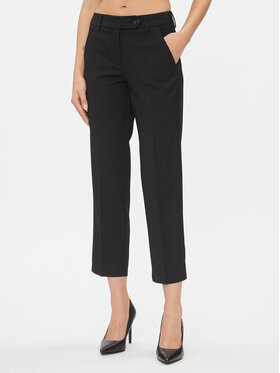 Marella Marella Текстилни панталони Pucci 2331360439200 Черен Regular Fit