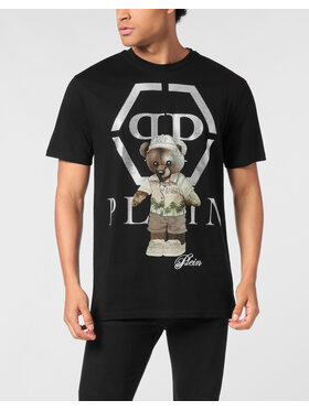 PHILIPP PLEIN PHILIPP PLEIN Tričko 27065 Čierna Regular Fit
