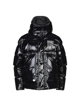 Dsquared2 Dsquared2 Vatovaná bunda S71AN0097 S52326 900 Čierna Regular Fit