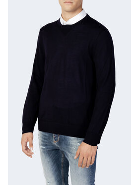 Armani Exchange Armani Exchange Sweter 8NZM3A ZM8AZ Niebieski Regular Fit