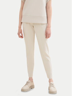 Tom Tailor Tom Tailor Szövet nadrág 1008375 Bézs Loose Fit