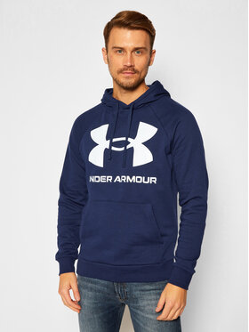 Under Armour Under Armour Bluza Ua Rival Fleece Big Logo 1357093 Granatowy Loose Fit