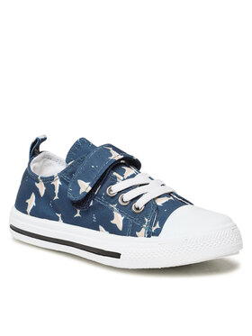 Action Boy Action Boy Sneakers aus Stoff 21363 Dunkelblau