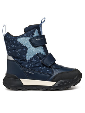 Geox Geox Čizme za snijeg J Trekkyup Girl B Ab J46M7C 0MNBC CF44Y S Tamnoplava