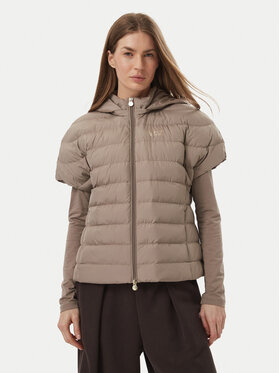 EA7 Emporio Armani EA7 Emporio Armani Sportovní vesta 7W000477 AF12476 U6100 Béžová Regular Fit