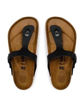 Birkenstock Birkenstock Flip flop Gizeh 043691 Negru