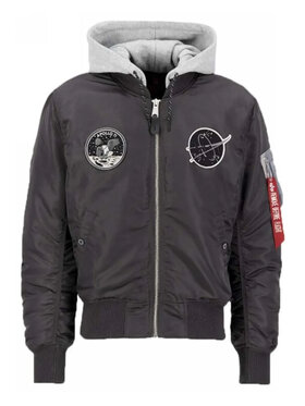 Alpha Industries Alpha Industries Kurtka bomber AI.108108-684-M Szary Vintage Fit