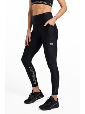 ROUGH RADICAL ROUGH RADICAL Legginsy SPEED X Czarny Slim Fit