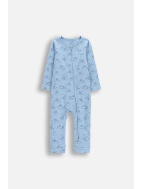 Coccodrillo Coccodrillo Pajac WC6404206PJS-014 Niebieski Regular Fit