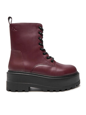 Calvin Klein Jeans Calvin Klein Jeans Trappers Flatform YW0YW01535 Vișiniu