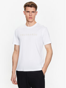 Trussardi Trussardi T-shirt 52T00724 Bianco Regular Fit