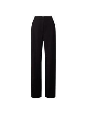 Calvin Klein Calvin Klein Spodnie materiałowe STRUCTURE Czarny Relaxed Fit