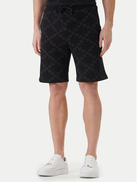 KARL LAGERFELD KARL LAGERFELD Sportovní kraťasy 705076 562952 Černá Regular Fit