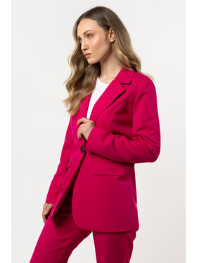 Awama Awama Marynarka A714 Fioletowy Basic Fit