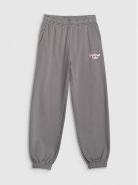 4F 4F Spodnie dresowe APRES SKI Szary ciemny Loose Fit