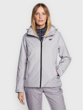 4F 4F Skijacke H4Z22-KUDN001 Grau Regular Fit