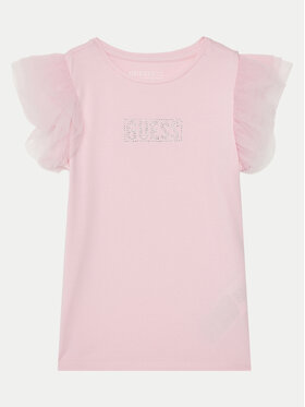 Guess Guess Majica J5RI17 K6YW4 Roza Regular Fit