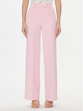 Maryley Maryley Pantaloni di tessuto 24EB515/43OR Rosa Relaxed Fit
