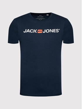 Jack&Jones Set Od 3 Majice Corp Logo 12191330 Šarena Slim Fit