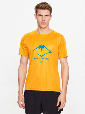 Asics Asics Футболка ASICS Fujitrail Logo SS Top Tee Жовтий Regular Fit