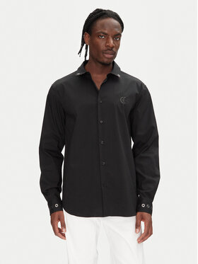 Just Cavalli Just Cavalli Košeľa 78OAL2A0 Čierna Relaxed Fit