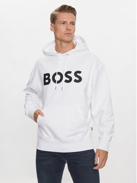 Boss Boss Bluza Sullivan 16 50496661 Biały Oversize