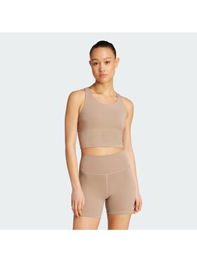 adidas adidas Biustonosz sportowy 151391 Brązowy