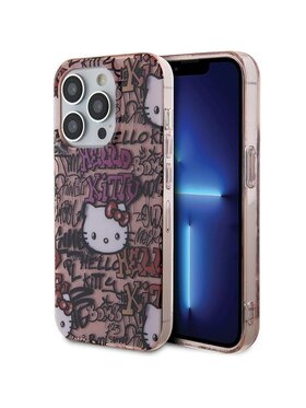 Hello Kitty Hello Kitty Etui na telefon iPhone 14 Pro Różowy