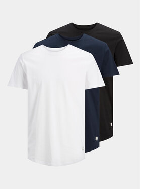 Jack&Jones Jack&Jones Set od 3 majice Noa 12191765 Bijela Regular Fit