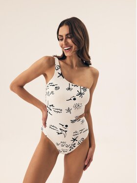 Esotiq Esotiq Strój kąpielowy 42802 Biały