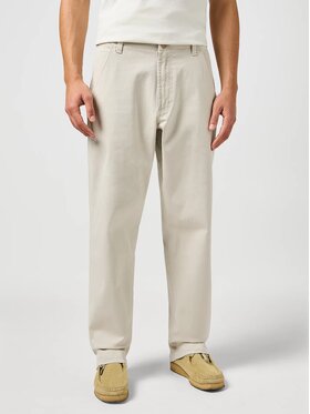 Wrangler Wrangler Chinosy RELAXED CHINO Beżowy Loose Fit