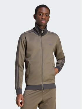 adidas adidas T-Shirt 159248 Brązowy Slim Fit