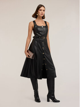 Motivi Motivi Vestito 7026Q003426N033 Nero Flared Fit