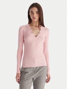 Patrizia Pepe Patrizia Pepe Džemperis 2K0331/K7S0-M555 Rozā Regular Fit