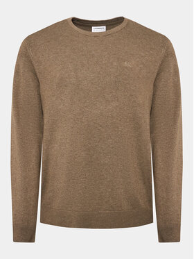Lindbergh Lindbergh Džemper 30-80043 Smeđa Slim Fit