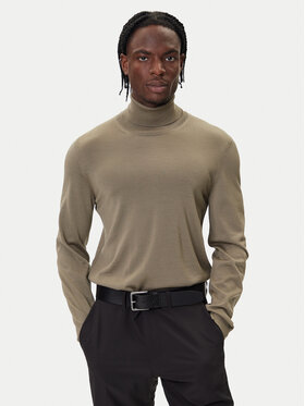 BOSS BOSS Golf Musso-P 50468262 Brązowy Slim Fit
